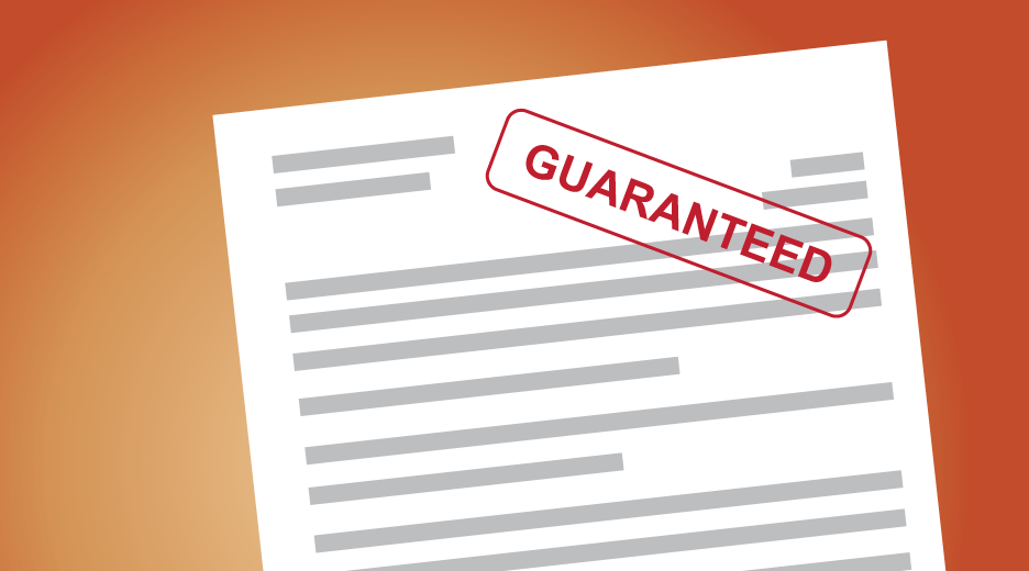 What is a personal guarantee?