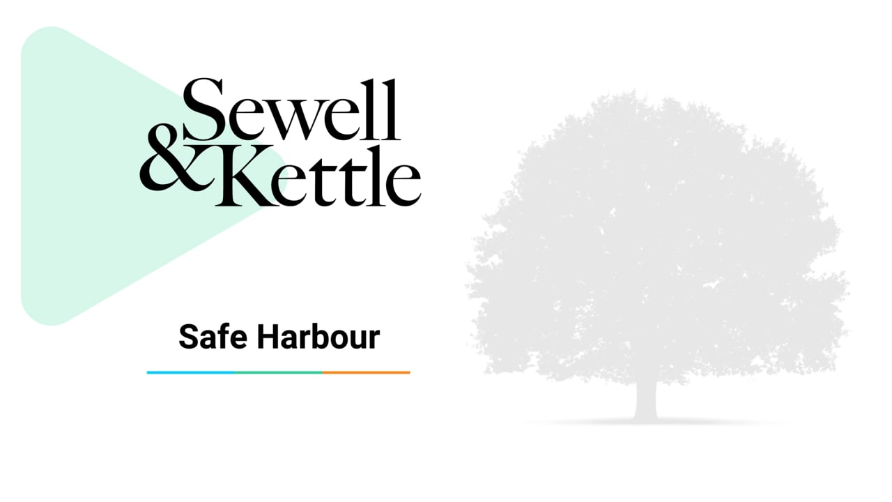 Safe Harbour explanation video